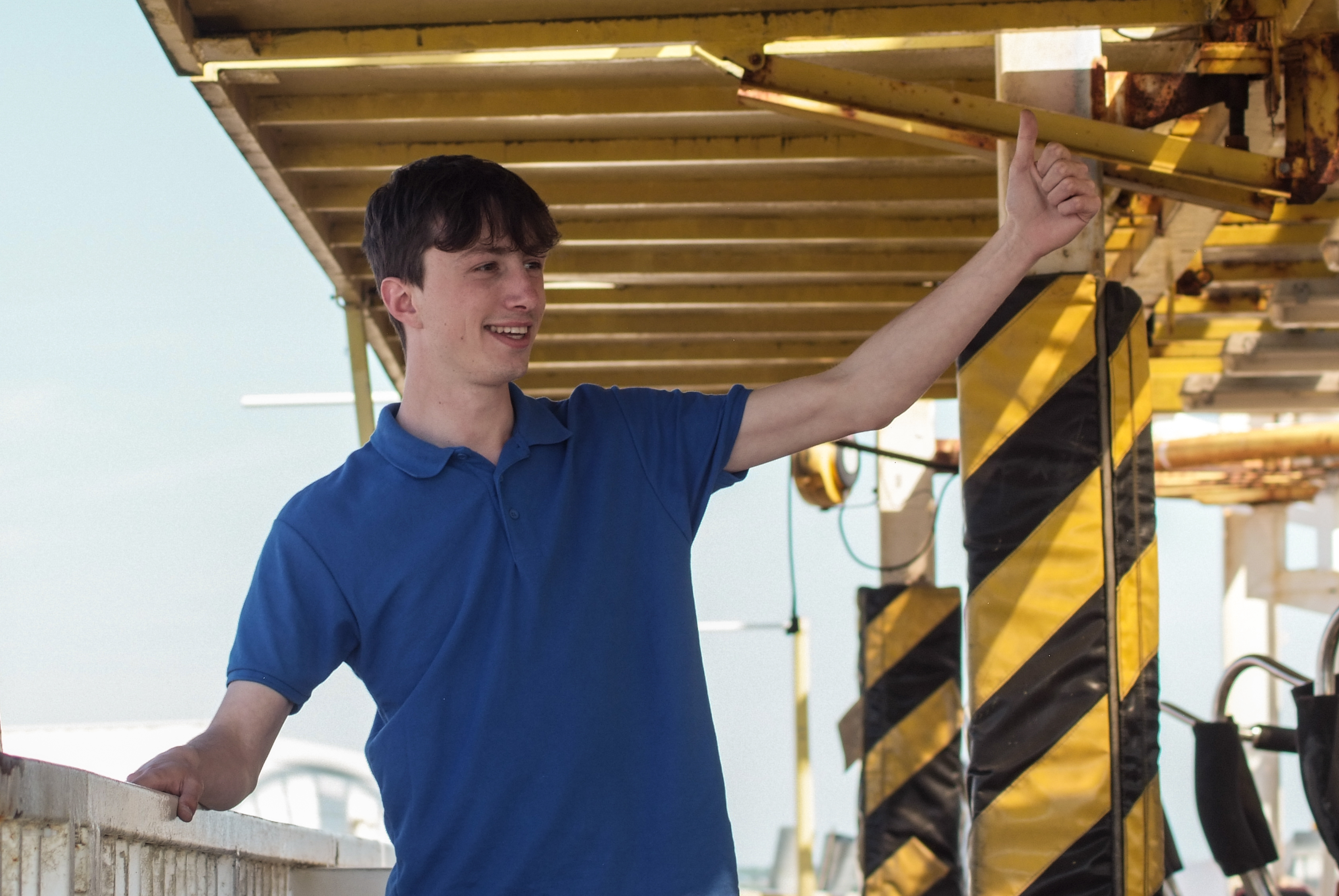 Ride Operator working on a ride